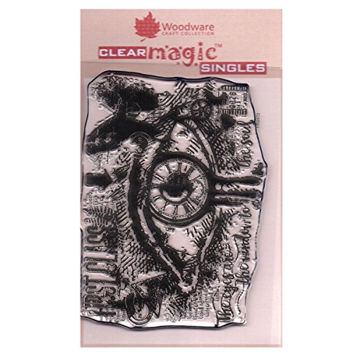 Woodware FRS672 Craft Collection - Juego de sellos transparentes Magic a Single Eye, transparente