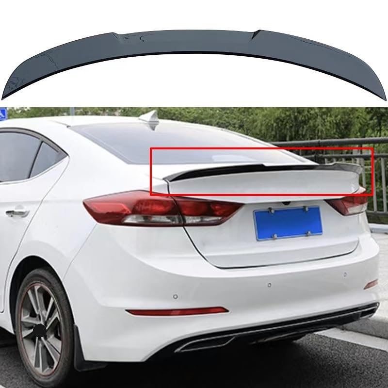 Aileron d'aile coffre arrière finition premium pour Elantra - 2