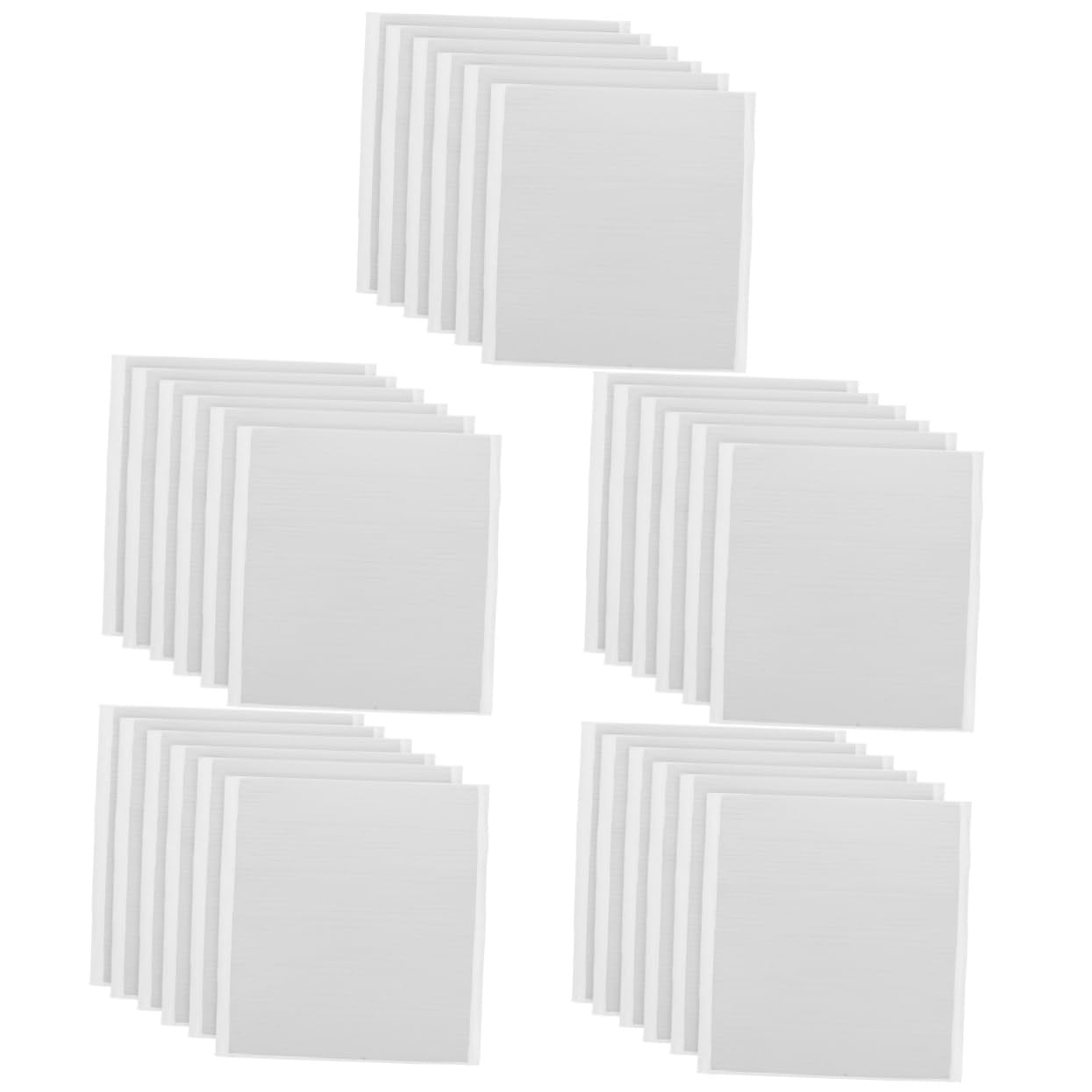 SHINEOFI 5 Juegos Tira De Espuma Autoadhesiva Almohadillas De Espuma Pegajosas Pegajoso Espuma De Doble Cara Espuma Adhesiva De Doble Cara Cintas Adhesivas De Espuma Eva 6 Hojas * 5