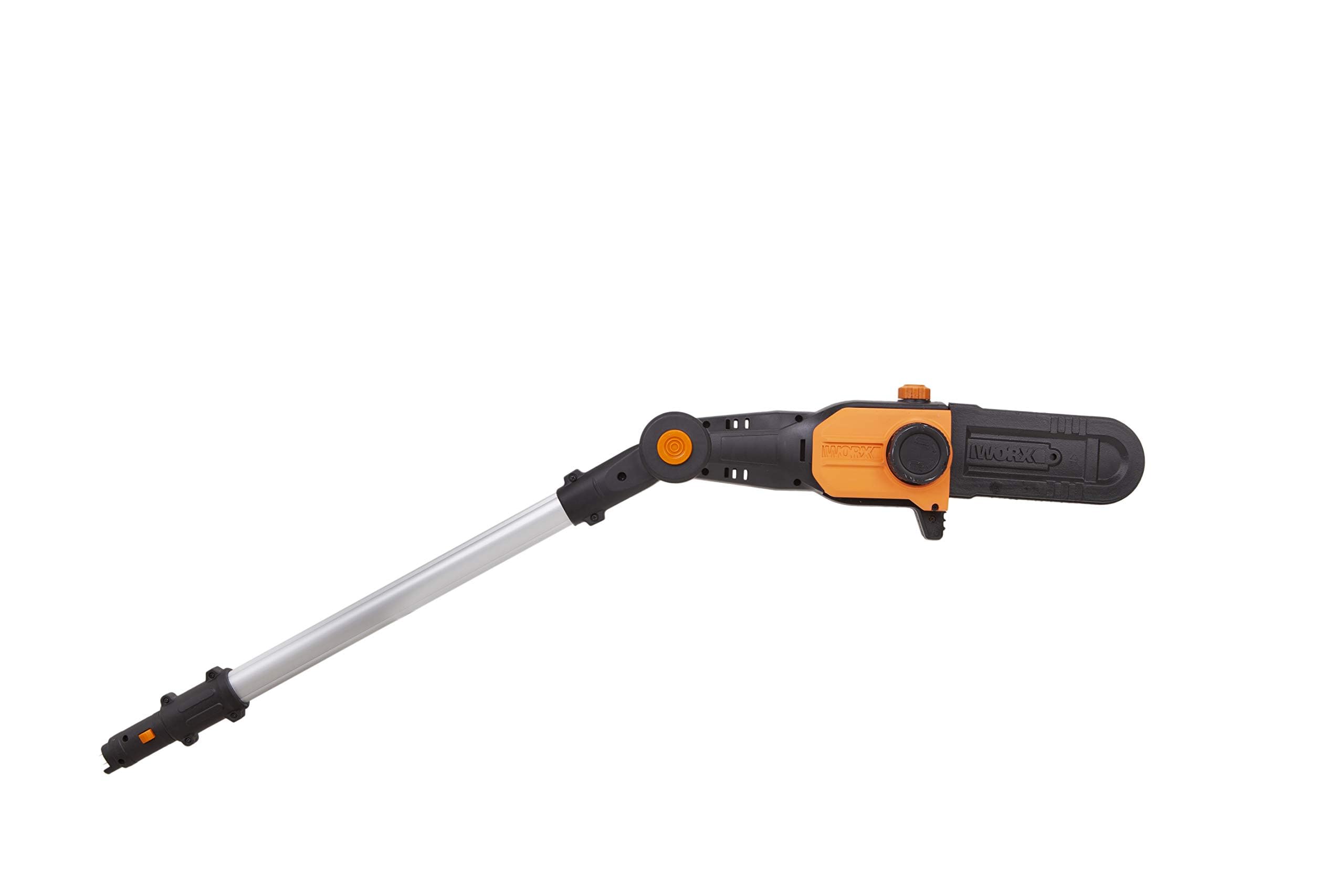 WORX - Tête d'élagueuse sur perche - Guide de 20 cm - 3 angles de coupe - Accessoire d'extension pour le taille-haies téléscopique WG252E - WA0307
