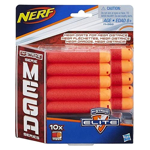 Nerf Pack de 10 Flechettes Mega Officielles - vue 5
