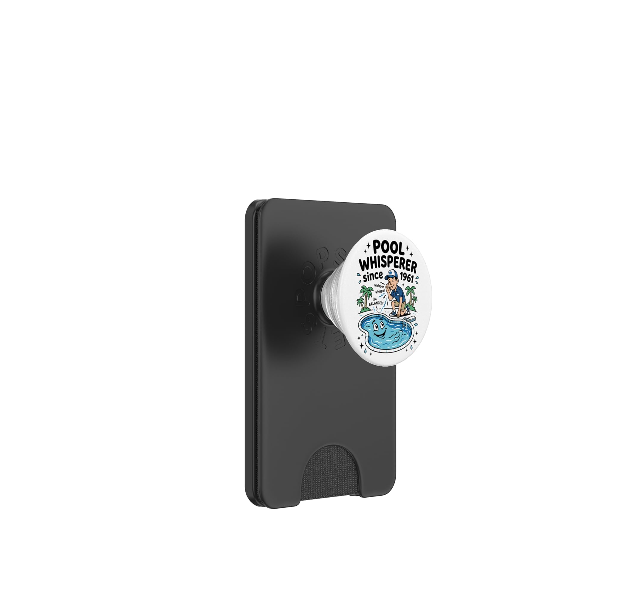 PopSockets PopWallet MagSafe Pool Guy - Libérez vos poches au quotidien