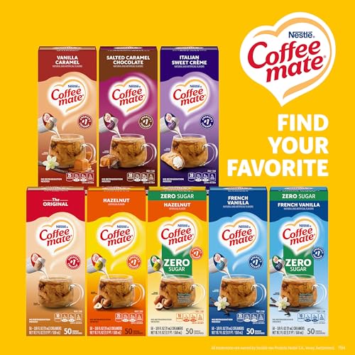 image for Nestle Coffee mate Coffee Creamer, Hazelnut, Liquid Creamer Singles, N