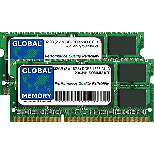 Mémoire RAM DDR3 1866MHz pour éliminer les ralentissements de l'iMac 27 fin 2015 32Go