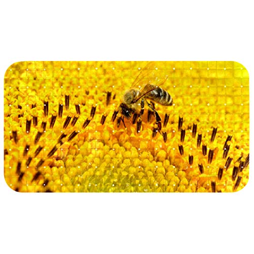Alfombrilla de ducha para bebé que cuida sus pasos con alegres abejitas 2