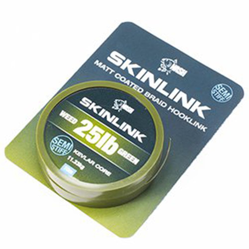 Hull Angling Centre Nash Skin-Link 25lb Semi Stiff Weed Green(T2836)