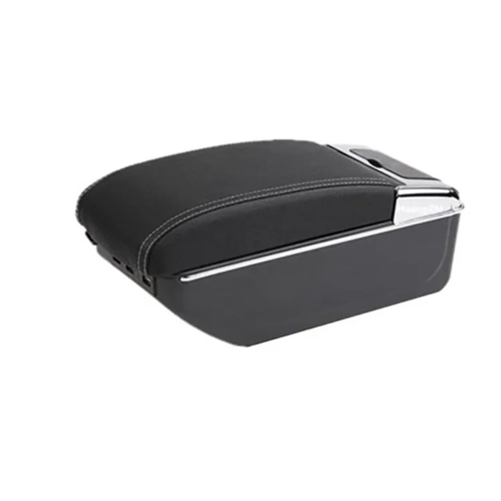 Umdjju D3 White Line 7Usb For Peugeot 207 Car Armrest Box Central Storage Interior Dedicated Retrofit Accessories Car Centre Console Armrest Box(D3 White Line 7Usb)