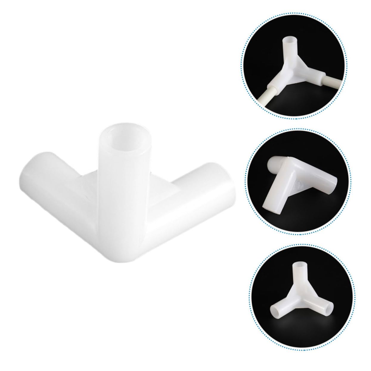 BESPORTBLE Accessoires pour Tente Extérieure Garnitures De Tente D'auvent Raccord De Tuyau Raccords De Tuyauterie pour Tente Garnitures De Tuyau D'auvent Aménagements De Tente PP
