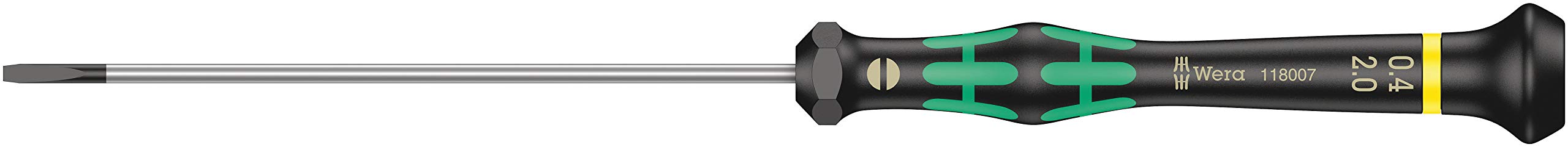 Wera 05118007001 0.4 x 2 x 100 mm 2035 Screwdriver for Slotted Screws - Silver
