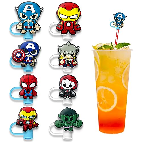 Tapas para pitillos de silicona 8 piezas miniatura 1