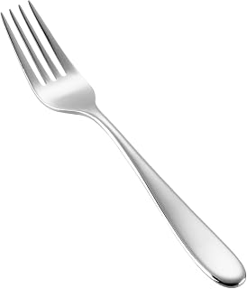 Restaurantware Sovereign 7 Inch Dessert Forks 2 Heavy-Duty Table Forks - 18/10 Stainless Steel Tableware Dishwashable Sturdy Eating Forks Dinner Forks For Homes Or Restaurants