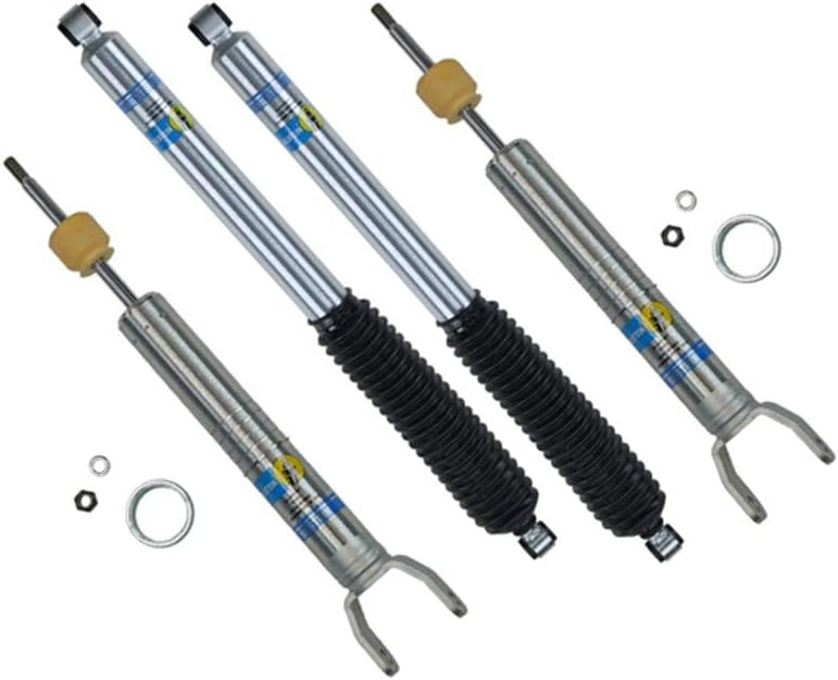 SUPERLIFT SUSPENSION Lift Kit Shock Box for RAM 1500 | Front & Rear Bilstein 5100 Series Shocks | 84008 | Fits 2009-2024 RAM 1500 4WD Fits Gas and Eco Diesel Models with 4-6" Lift