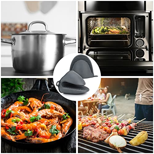 GIHENHAO Silicone Oven Mitts for Air Fryer, 1 Pair Thicken Mini Oven Gloves Heat Resistant for BBQ,Cooking,Baking - Cosy Home Interiors GIHENHAO Silicone Oven Mitts for Air Fryer, 1 Pair Thicken Mini Oven Gloves Heat Resistant for BBQ,Cooking,Baking - Image 7