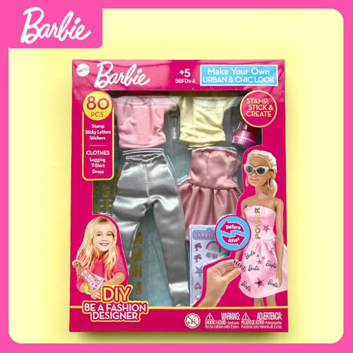 Barbie Make Your Own Urban & Chic Outfit kit de création mode - 6