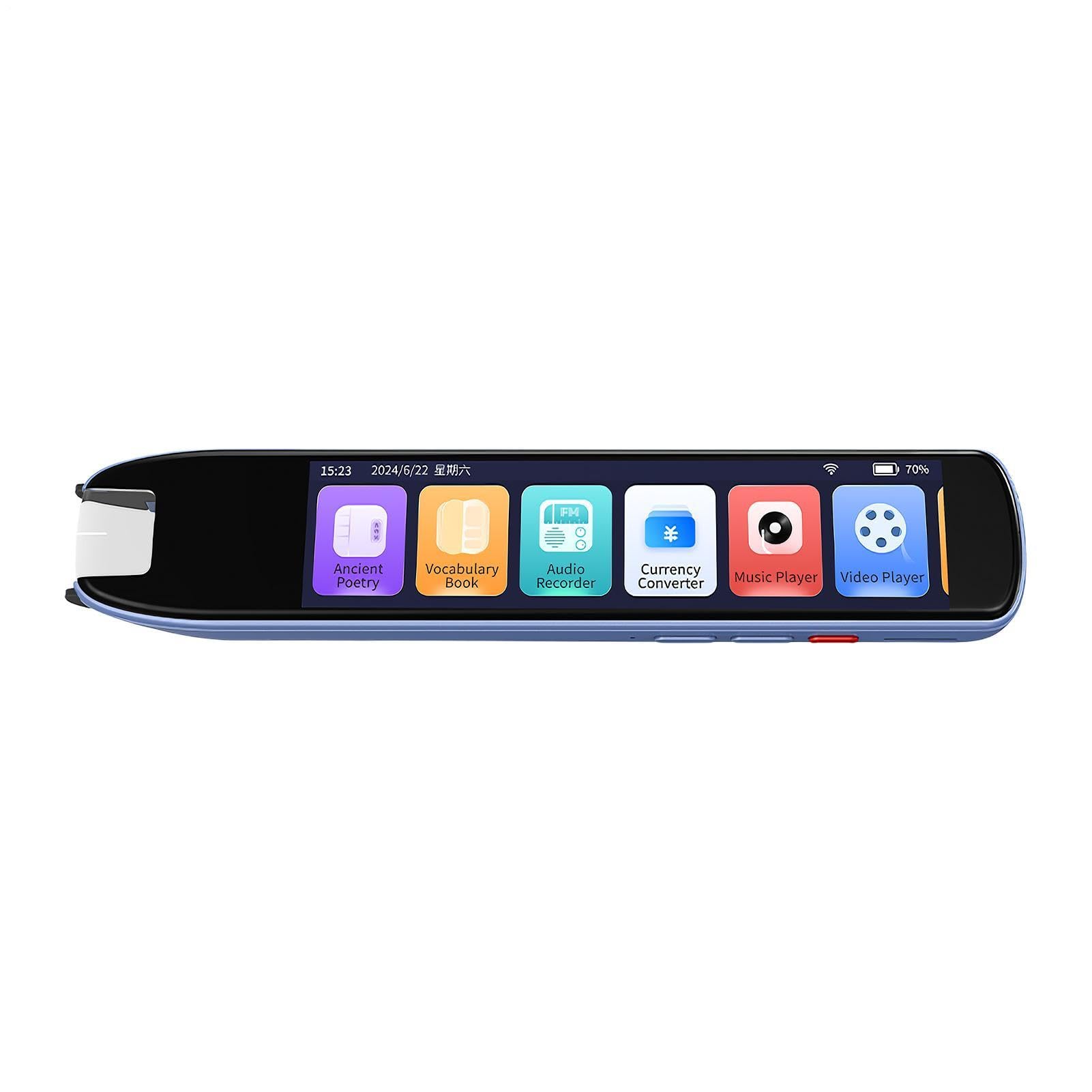 Penna AI Intelligente Dispositivo Portatile con IA per Lettura | per Bambini Adulti Insegnanti Ufficio Scuola Casa per Bambini Adulti Scuola Istruzione Apprendimento Studio Giochi Ufficio