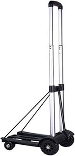 AMAYYAxtc Moving Cart Heavy-Duty Foldable Bag Wheel cart Folding Truck cart Travel Luggage Shopping cart