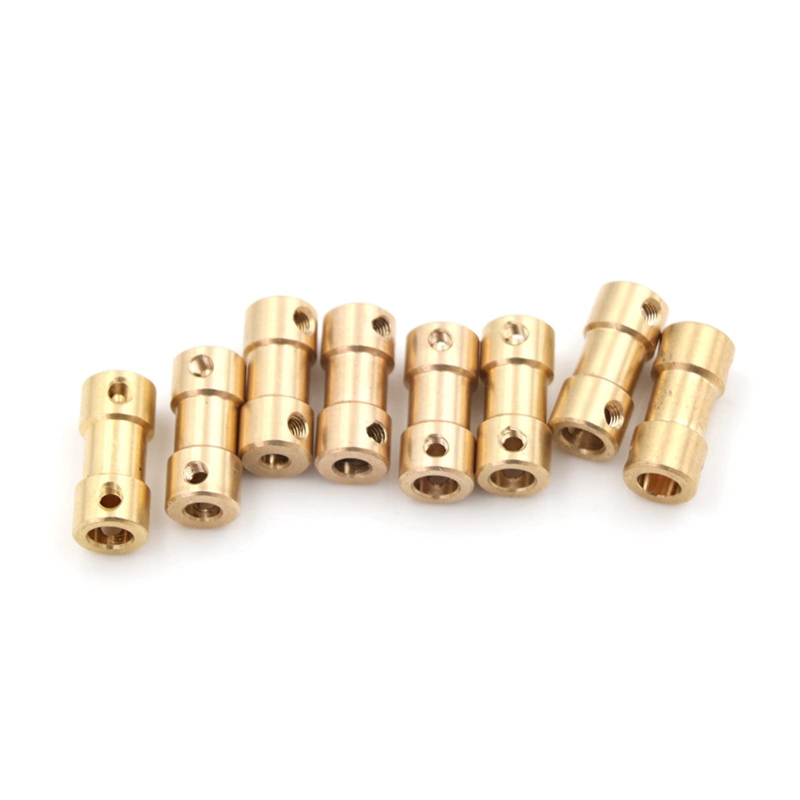 WAAZVXS Coupler Metal Brass Flexible Motor Shaft Coupling Coupler for Motor Transmission Connector (Inner Diameter : 3mm 4mm A6)