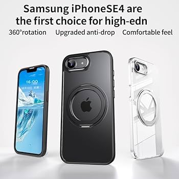 大特価⭐️iPhone16e ケース 回転スタンド付き 6.1インチ ブラック Amazon.co.jp: TORRAS iPhone 16e 用 ケース【動画視聴ベスト