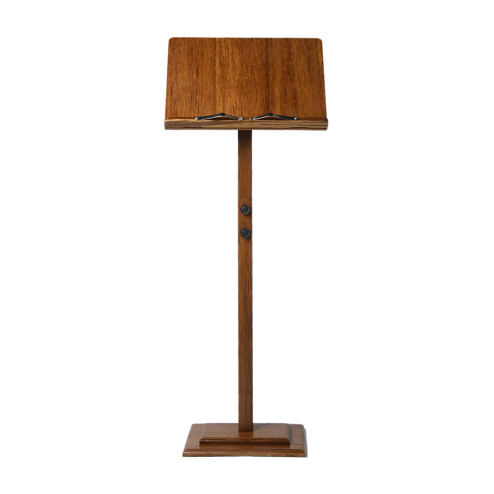 Leggio Musicale, Podio Professionale In Legno Con Altezza Regolabile E Supporto Musicale Portatile Robusto E Leggero Per Prestazioni Di Strumenti Musicali Violino Per Chitarra In Legno Massello(B)