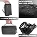 Tech organizer, travel cable management, waterproof electronics accessory bag, Hexcal tech pouch, portable charger case, cord organizer for travel, hardshell tech case, minimalist gear bag, EDC pouch.
