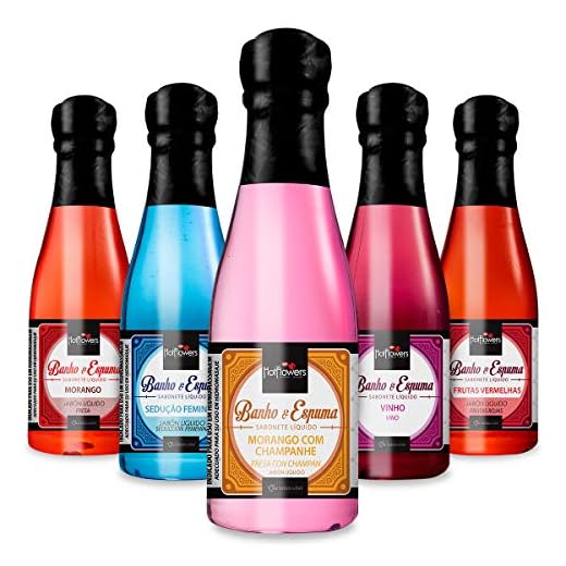 Kit 5 Espumas Para Banheira Hidromassagem, Spa, Sabonete Líquido Banheira Hidro