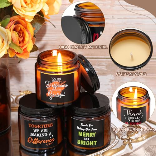 Coume-12-Pcs-Inspirational-Employee-Appreciation-Gifts-Candles-35-oz-Scented-Thank-You-Candles-Grateful-Team-Gifts-Thank-You-Gifts-for-Women-Men-Coworker-Teacher-Volunteer-12-Fragrance