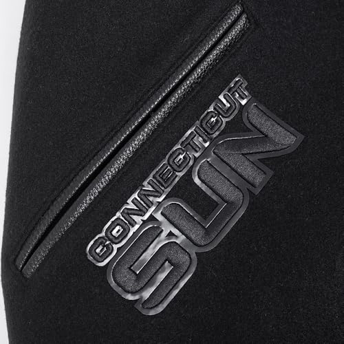Image of Pro Standard Mens WNBA Classic Triple Black Varsity Jacket