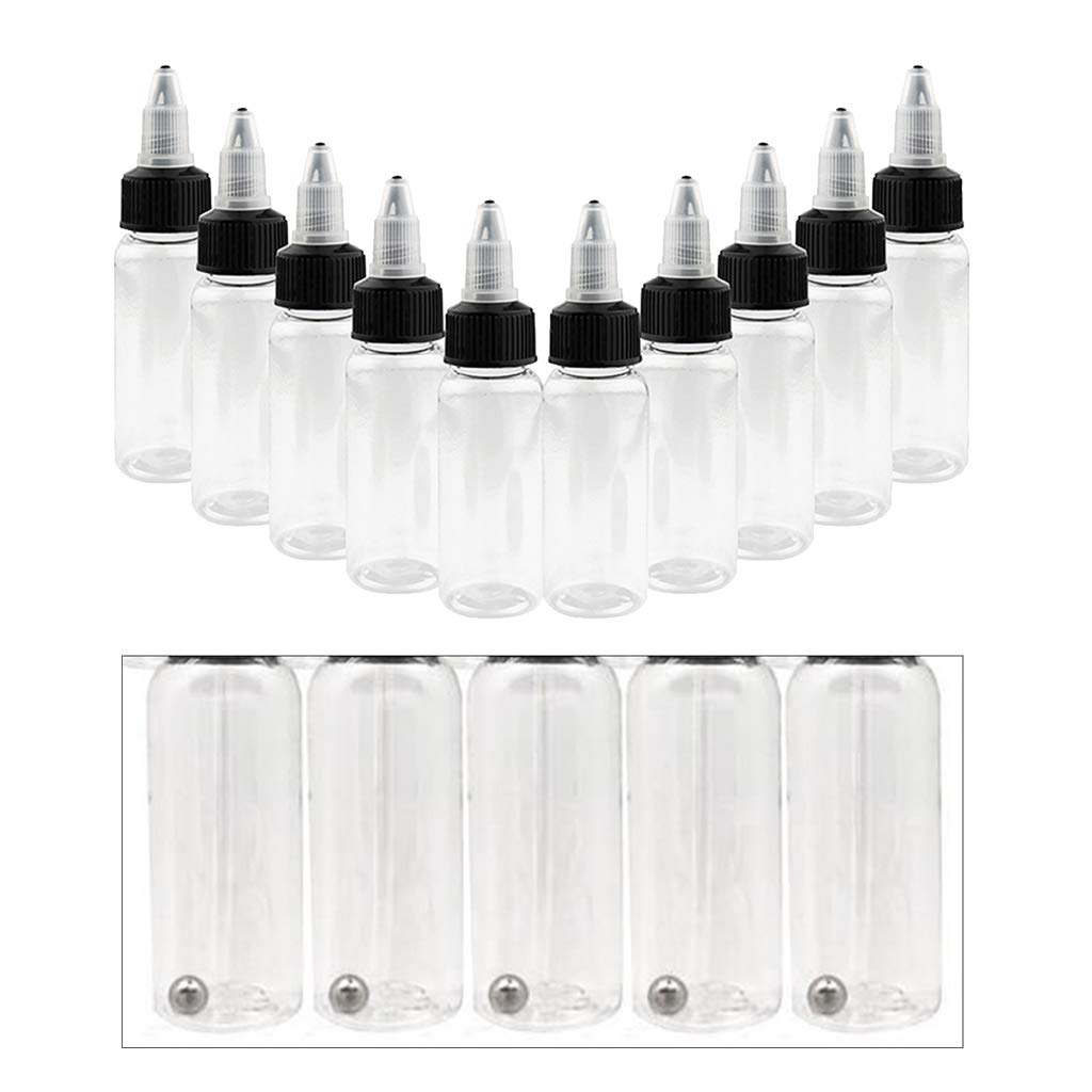 VMS INDIA Tattoo Airbrush Ink Pigment Boston Bottles LDPE 30ml-image-13