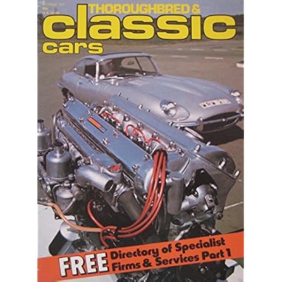 Thoroughbred & Classic Cars magazine 10/1977 featuring Ferrari, Jensen 541