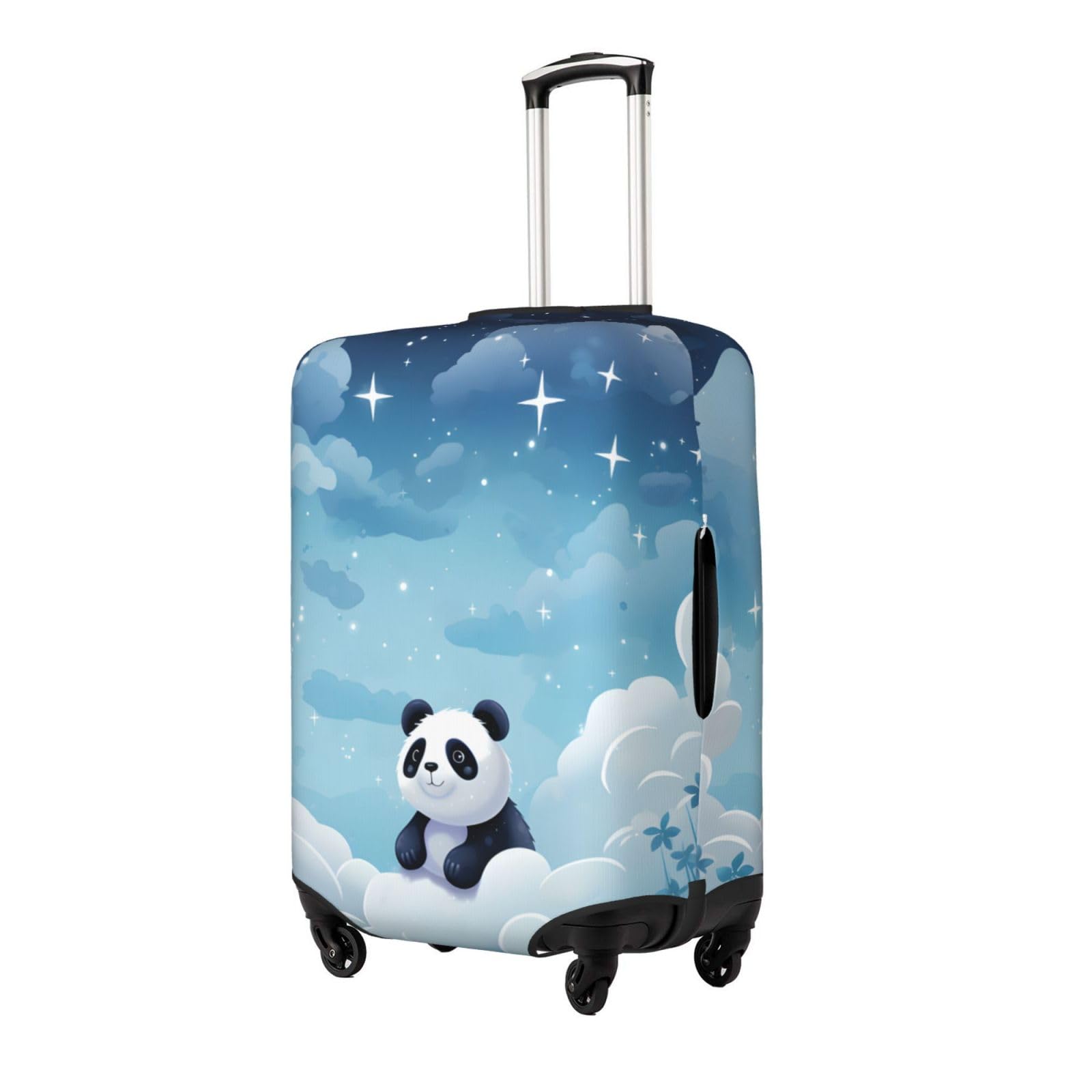 Kofferabdeckungen, Kofferschutzhülle mit Sternen-Panda-Motiv, 18–32 Zoll(M)
