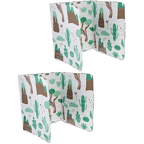 OKUMEYR 2Pcs Aluminum Foil Board Kitchen Baffle Heat Insulation Cooking Baffle for Frying Pan Oil Splatter for Home Kitchen Cooking Area Cover