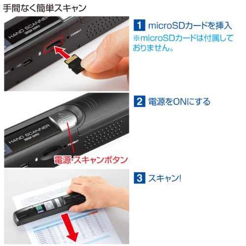 Amazon | SANWA SUPPLY ハンディスキャナー PSC-5U | サンワサプライ
