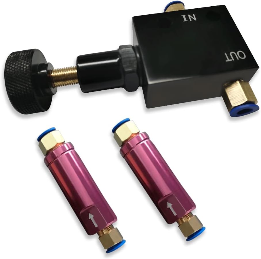 DEMOTOR PERFORMANCE Adjustable Proportioning Valve & 2pcs