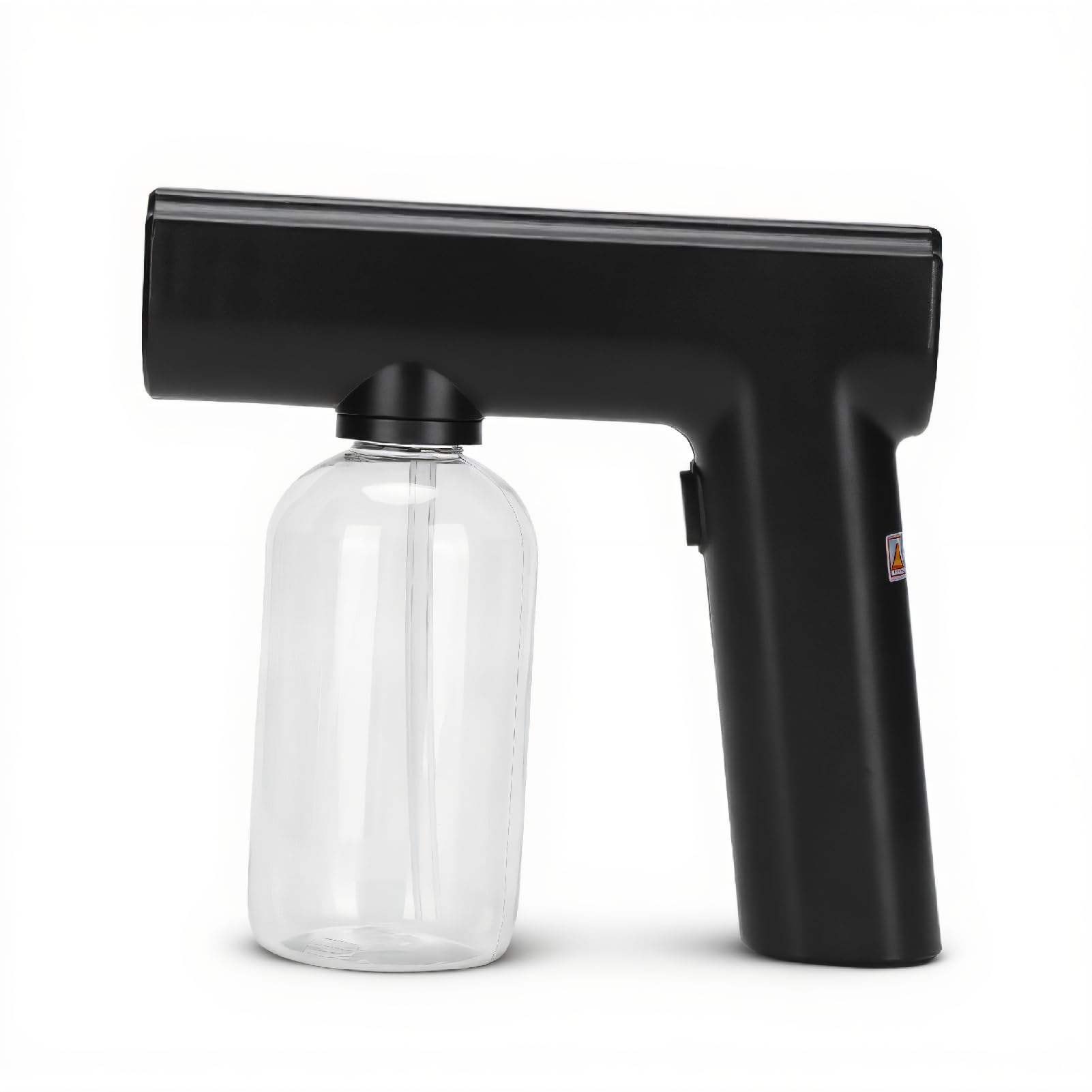 Spruzzatore Atomizzatore Portatile, Pistola a Vapore Ricaricabile, Nebulizzatore Disinfettante Elettrico Portatile 300 Ml Pistola a Spruzzo con Atomizzatore Leggero (Nero)
