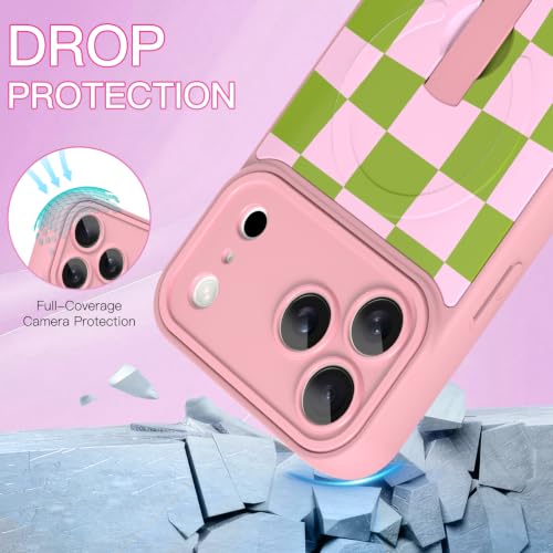 Image of ZIYE for iPhone 17 Pro Max Case Checkered Compatible with Magsafe