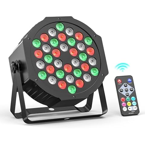 DELIBANG 36W RGB LED Stage Lights Cover