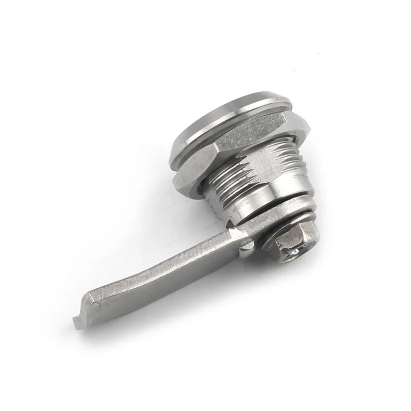 Serrure de poubelle extérieure et boîte de distribution en inox 304 hexagone 1pc