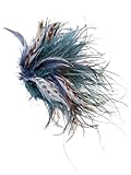 Fascinator aus Federn Brigitte von Boch - Asterie Haarklammer Azulin