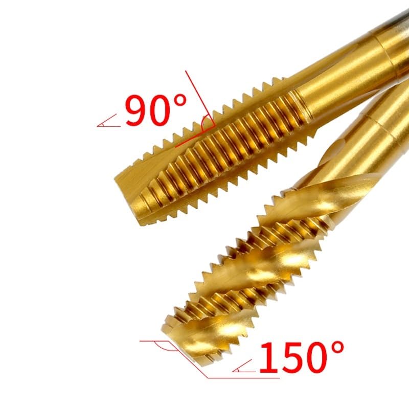 1Pcs Cobalt Screw Thread Tap Drill Bits Spiral Pointed Flute Metric M2-M30 Machine Tap for Stainless Steel(Pointed Tap,1PC_M5X0.8)