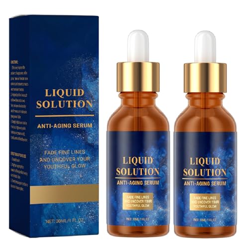Sérum Facial Anti-Edad con Vitaminas C y E, Reduce Arrugas y Líneas Finas, Mejora Elasticidad e Hidratación, Adecuado para Todo Tipo de Piel, Tratamiento Antiedad