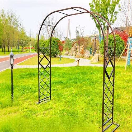 Pergola ogrodowa, altana, 140340 cm, metalowa krata, do roślin pnących, idealne wsparcie dla róż i powojników, idealna na wesela i dekoracje na świeżym powietrzu