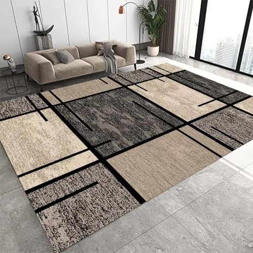 Tapis géométrique moderne 40x100cm pour protéger vos sols
