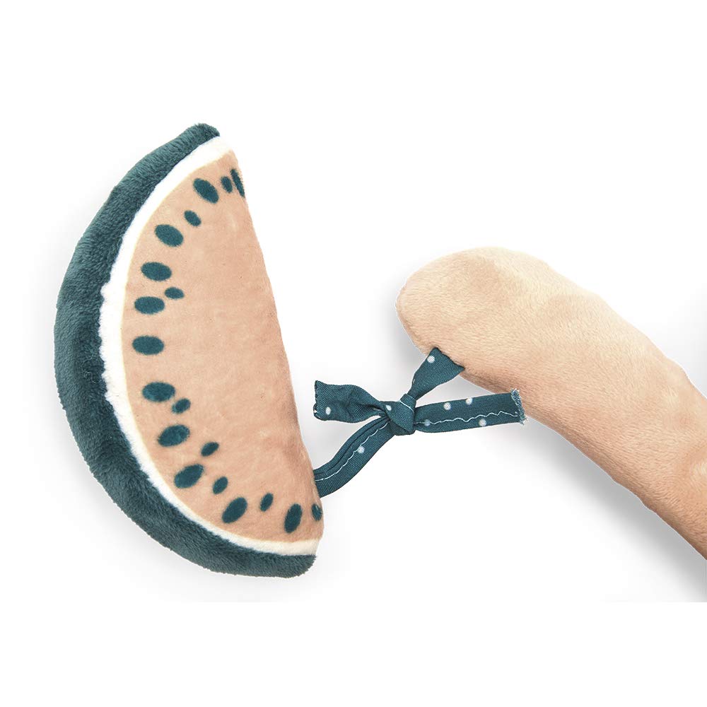 Kaloo Sonajero De Espejo – Mono Sam De La Colección Jungle – Estimulación Sensorial Para Bebés, Lavable A Máquina