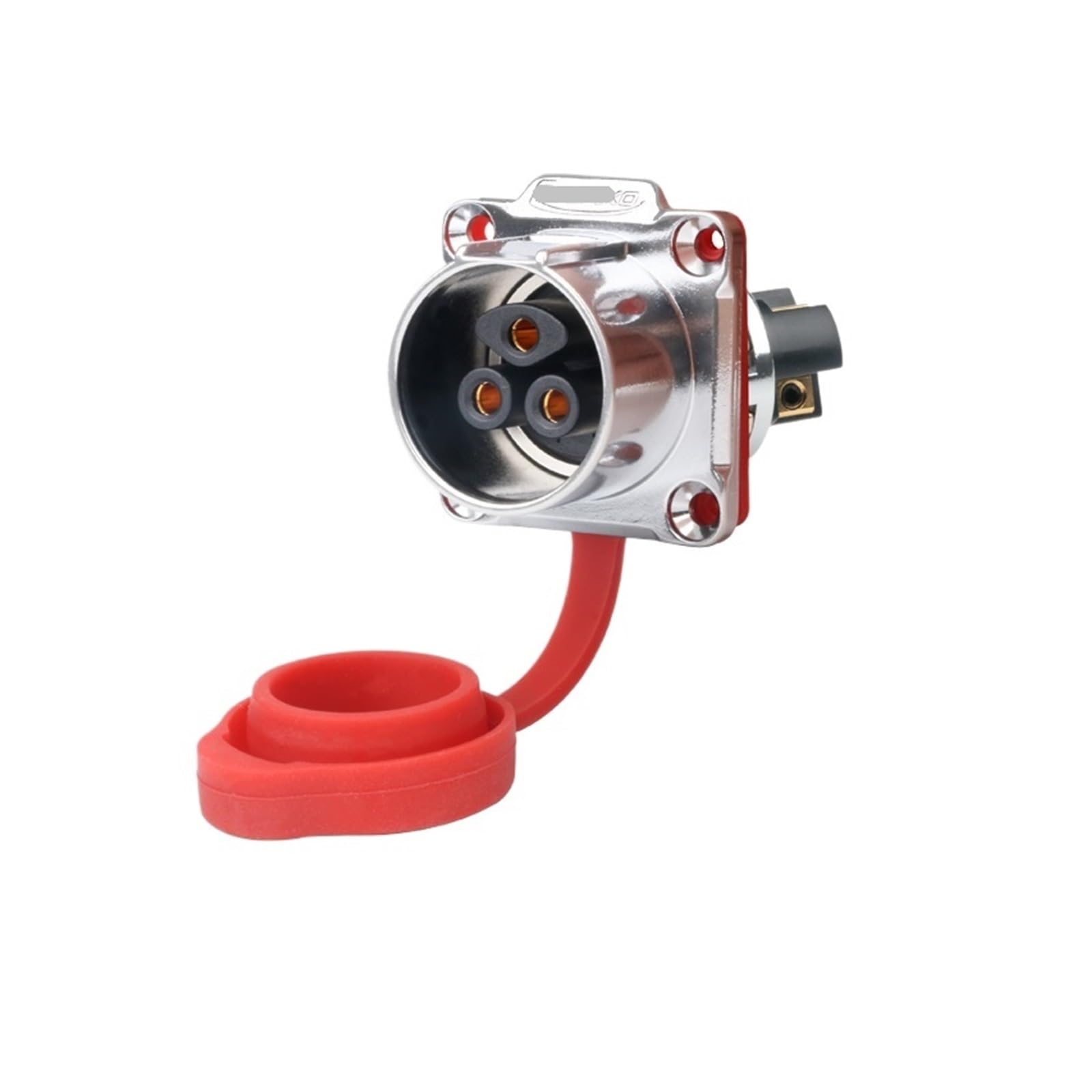 Conector de aviación industrial LP24 de 3 núcleos con sistema anticaídas por cable de bloqueo
