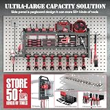 Nacial Power Tool Organizer Wall Mount – Adjustable middle shelf height