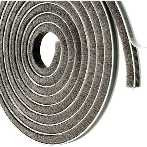 Jetec Self Adhesive Pile Weather Stripping Cover