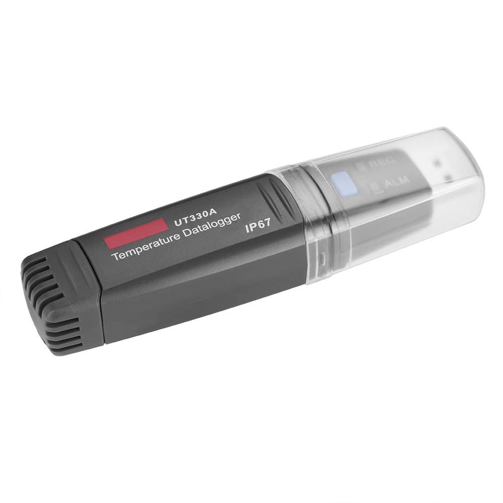FTVOGUE Rejestrator Danych USB, Termometr, Rejestrator Temperatury i Wilgotności, do zastosowań w Transporcie i Magazynowaniu, Zakres Pomiarowy od -40 do 176 Fahrenheita (UT330A)