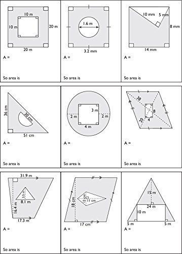 Amazon.com: Math 4 Real: Area of Circles and Composite Shapes ...