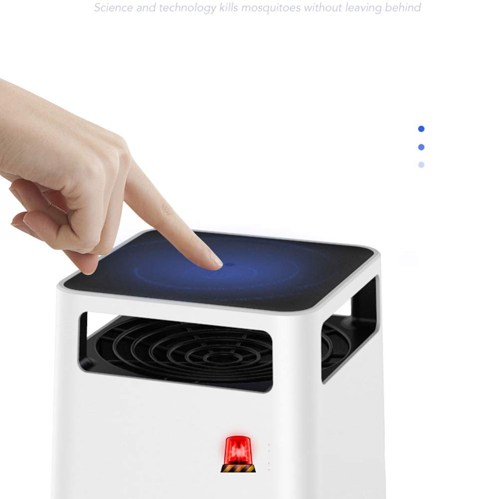 XRX Inhalación Mosquito Killer Interior Hogar Anti-Mosquito Bebé Dormitorio Silencioso Mosquito Repelente Artefacto Enchufe Automático Un Barrido Blue