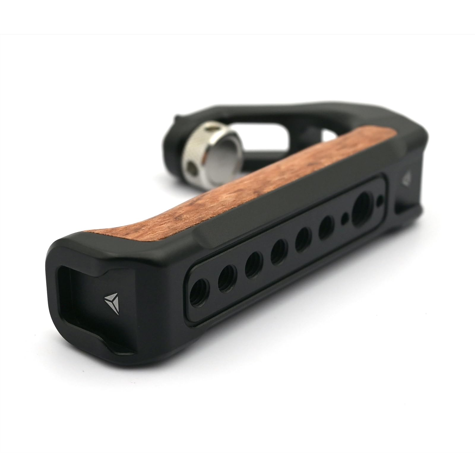 Kit gabbia ZVE10 compatibile per fotocamera Sony AlphaZV-E10 gabbia completa con impugnatura laterale in legno Tophandle Supporti per scarpe fredde Multile 1/4 3/8 foro filettato in alluminio